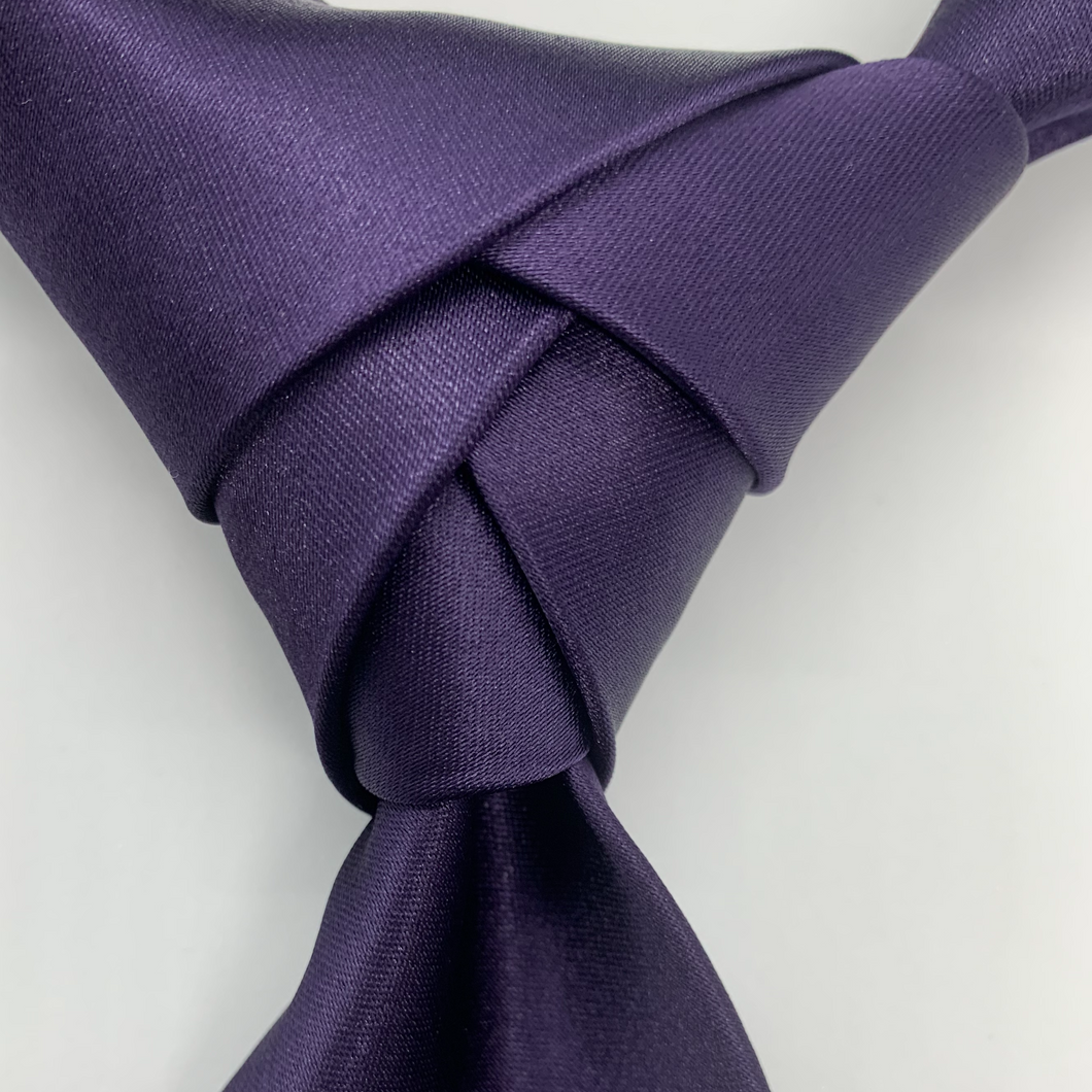 Eldredge - Purple Slim tie