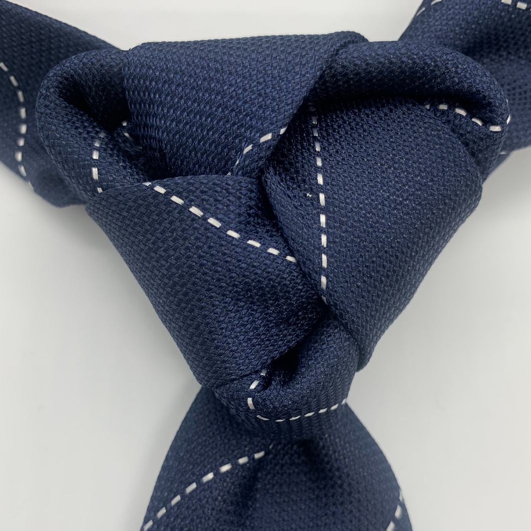 Fashion Trinity Blue/white tiny stripes Slim Tie