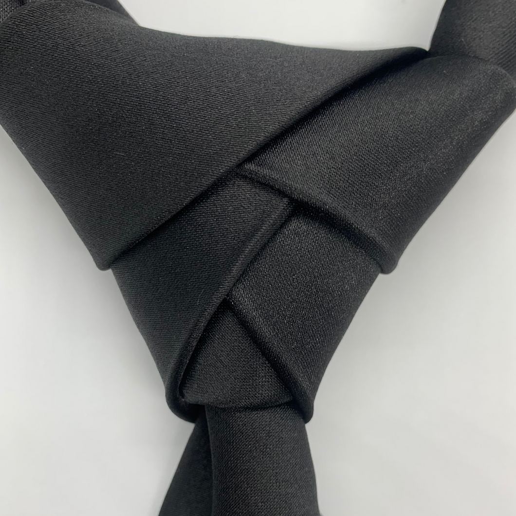 Eldredge - Black Slim tie